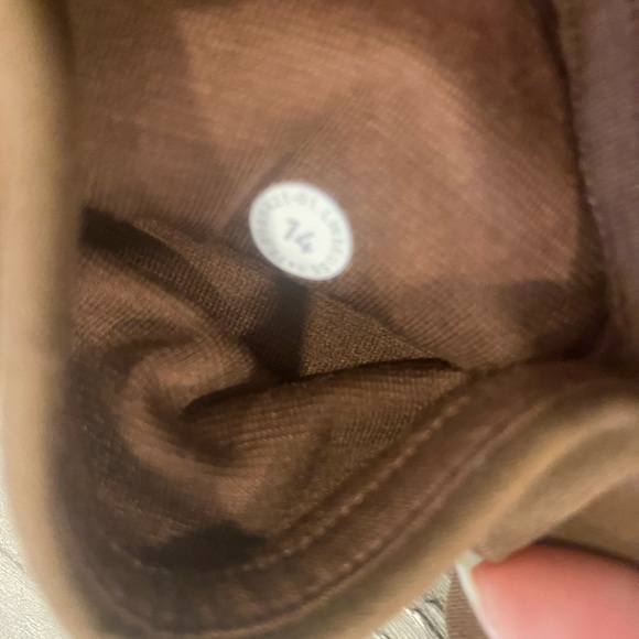 Lululemon Athletica Brown Joggers Lightweight Track Pants - Picture 3 of 3